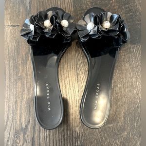 Mia Becar Maggie Slide Black